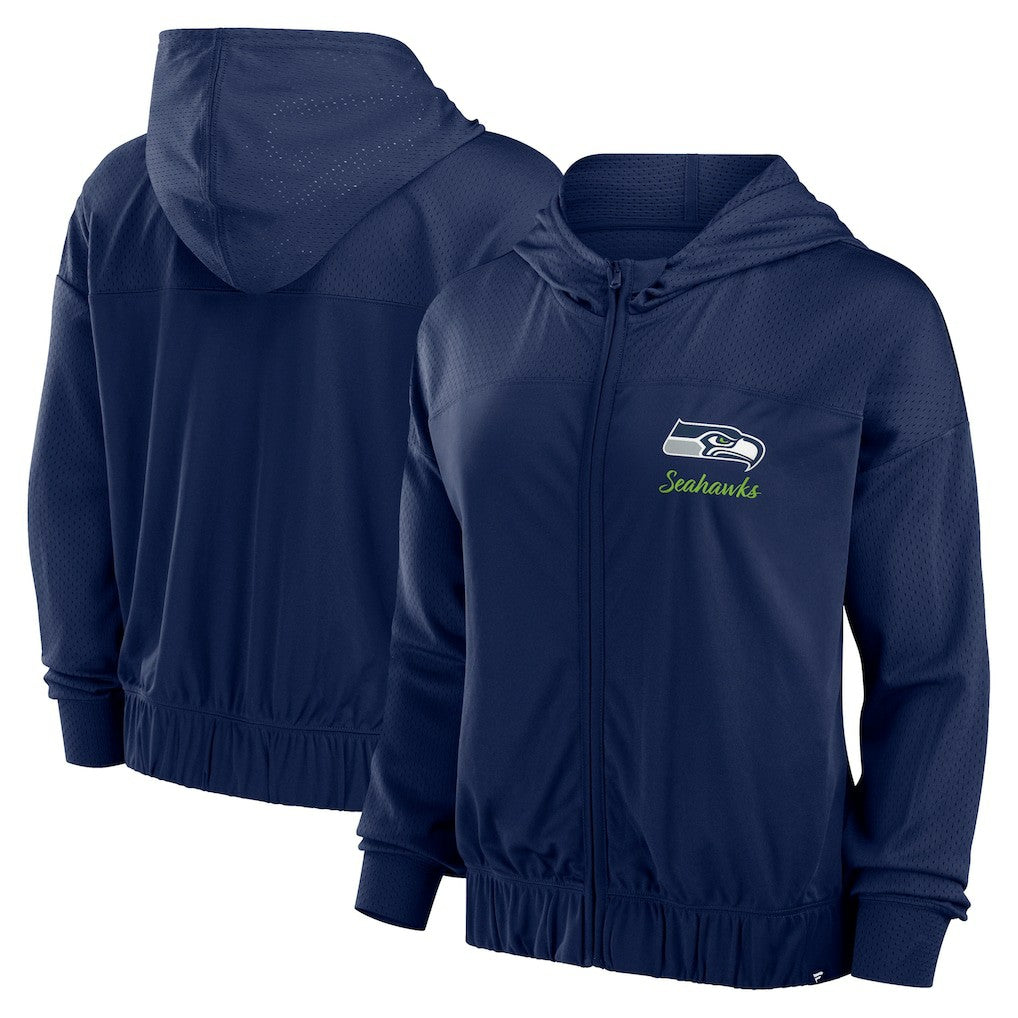 Women's Script Lock Full-Zip Hoodie - Seattle Seahawks Hoodies