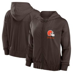 Women's Script Lock Full-Zip Hoodie - Cleveland Browns Hoodies
