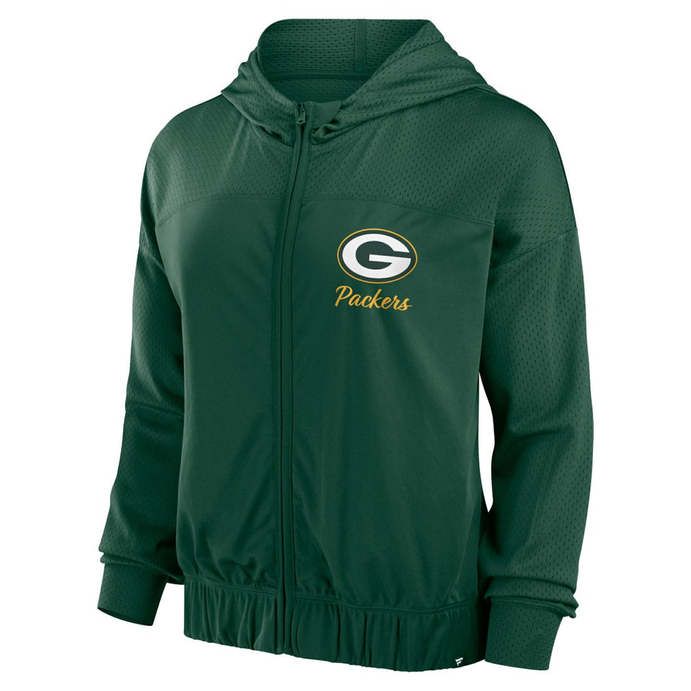 Women's Script Lock Full-Zip Hoodie - Green Bay Packers Hoodies
