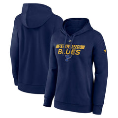 NHL St. Louis Blues Fanatics Women's Authentic Pro Core Primary Fleece Pullover Hoodie
