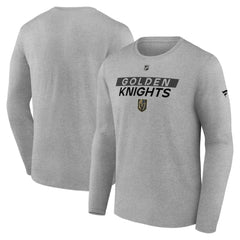 NHL Vegas Golden Knights Fanatics Authentic Pro Core Primary Long Sleeve T-Shirt