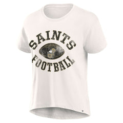 Women's Football Home Fashion T-Shirt - New Orleans Saints T-shirts