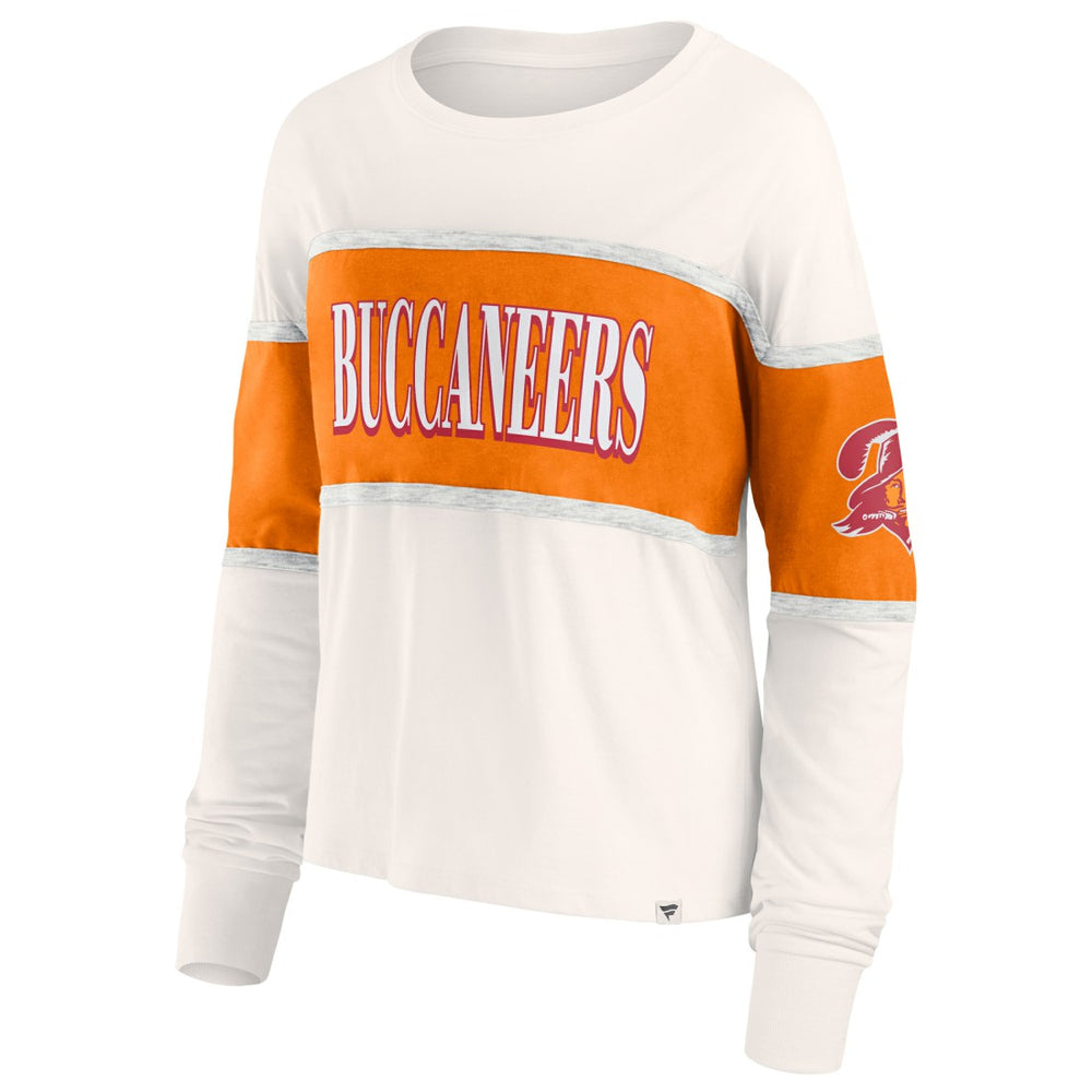 Women's Antique Block Long Sleeve T-Shirt - Tampa Bay Buccaneers T-shirts
