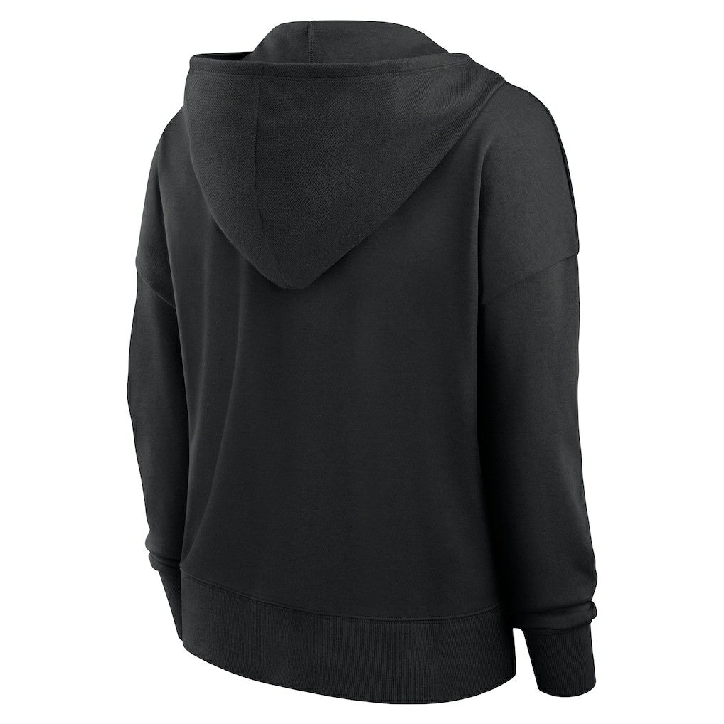 Women's Blitz Left Lace-Up Pullover Hoodie - Cincinnati Bengals Hoodies