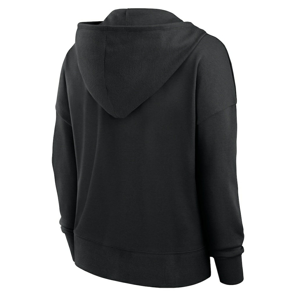 Women's Blitz Left Lace-Up Pullover Hoodie - Cincinnati Bengals Hoodies