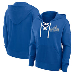 Women's Blitz Left Lace-Up Pullover Hoodie - Dallas Cowboys Hoodies