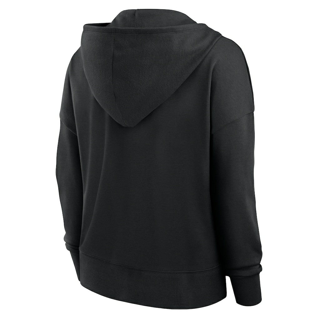 Women's Blitz Left Lace-Up Pullover Hoodie - New Orleans Saints Hoodies