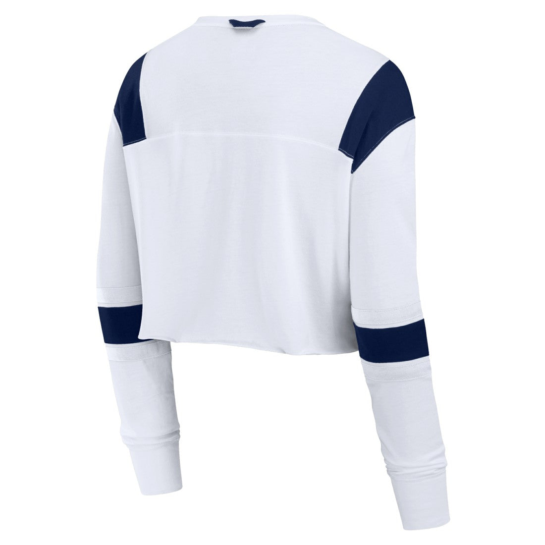 Women's Stretch Cropped Fashion Long Sleeve T-Shirt - Seattle Seahawks T-shirts