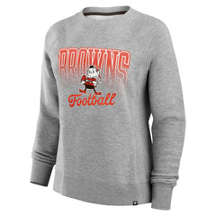 Women's Hit Hard Fleece Pullover Sweatshirt - Cleveland Browns Pullover