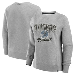 Women's Hit Hard Fleece Pullover Sweatshirt - Las Vegas Raiders Pullover