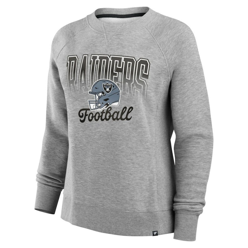 Women's Hit Hard Fleece Pullover Sweatshirt - Las Vegas Raiders Pullover