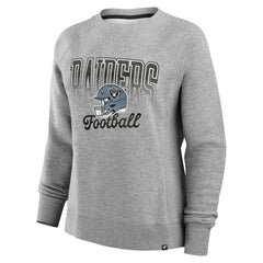 Women's Hit Hard Fleece Pullover Sweatshirt - Las Vegas Raiders Pullover