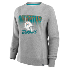 Women's Hit Hard Fleece Pullover Sweatshirt - Miami Dolphins Pullover