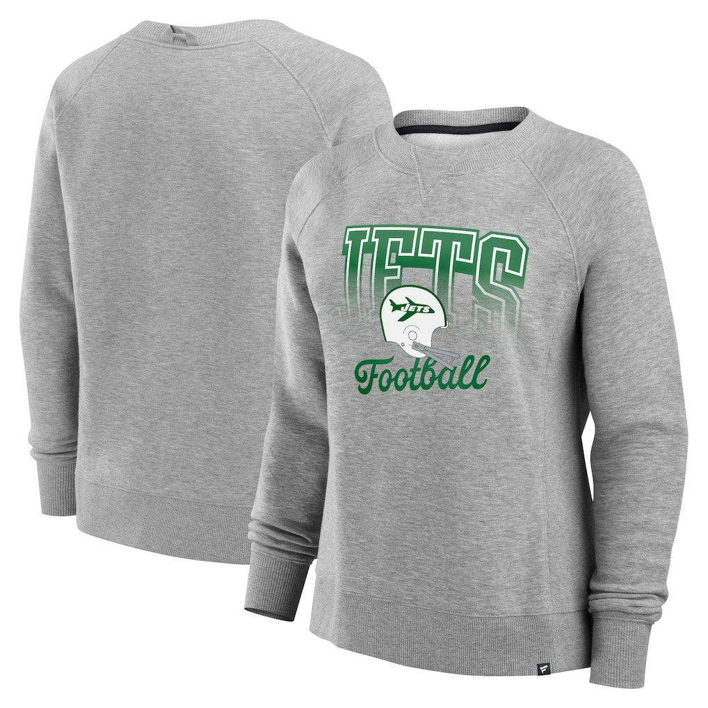 Women's Hit Hard Fleece Pullover Sweatshirt - New York Jets Pullover