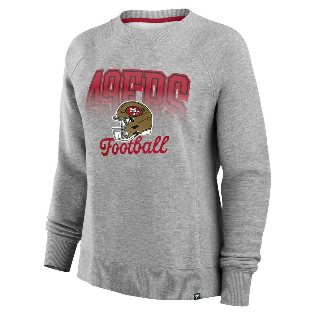 Women's Hit Hard Fleece Pullover Sweatshirt - San Francisco 49ers Pullover