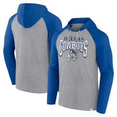 Under Center Long Sleeve Hoodie T-Shirt - Dallas Cowboys Hoodies