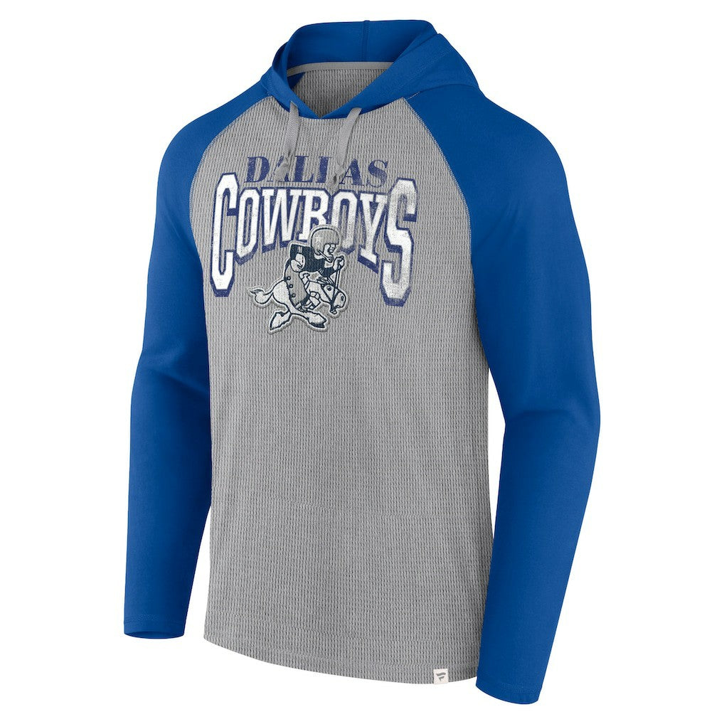 Under Center Long Sleeve Hoodie T-Shirt - Dallas Cowboys Hoodies