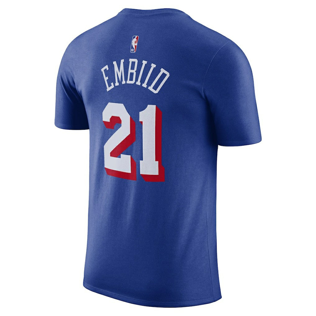Nike Joel Embiid Philadelphia 76ers Name & Number T-Shirt