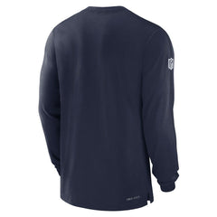 2024/25 Sideline Player Tri-Blend Performance Long Sleeve T-Shirt - Dallas Cowboys T-shirts