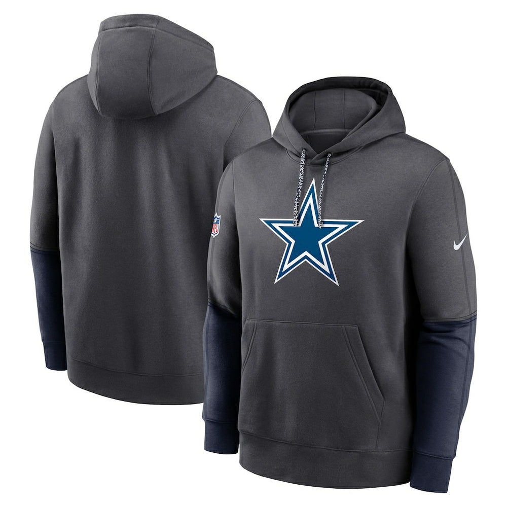 2024 Sideline Club Pullover Hoodie - Dallas Cowboys Hoodies