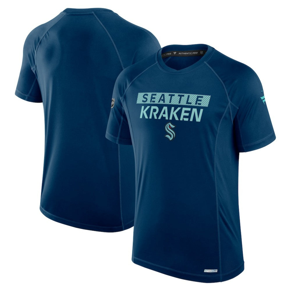 NHL Seattle Kraken Fanatics Authentic Pro Rink Tech T-Shirt