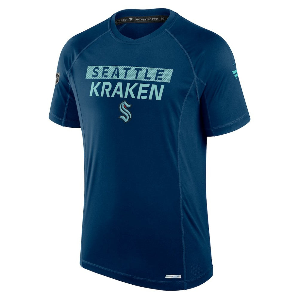 NHL Seattle Kraken Fanatics Authentic Pro Rink Tech T-Shirt