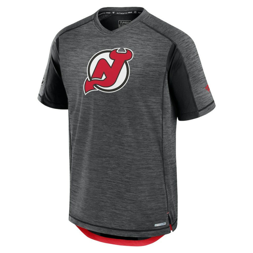 NHL New Jersey Devils Fanatics Authentic Pro Rink Tech T-Shirt