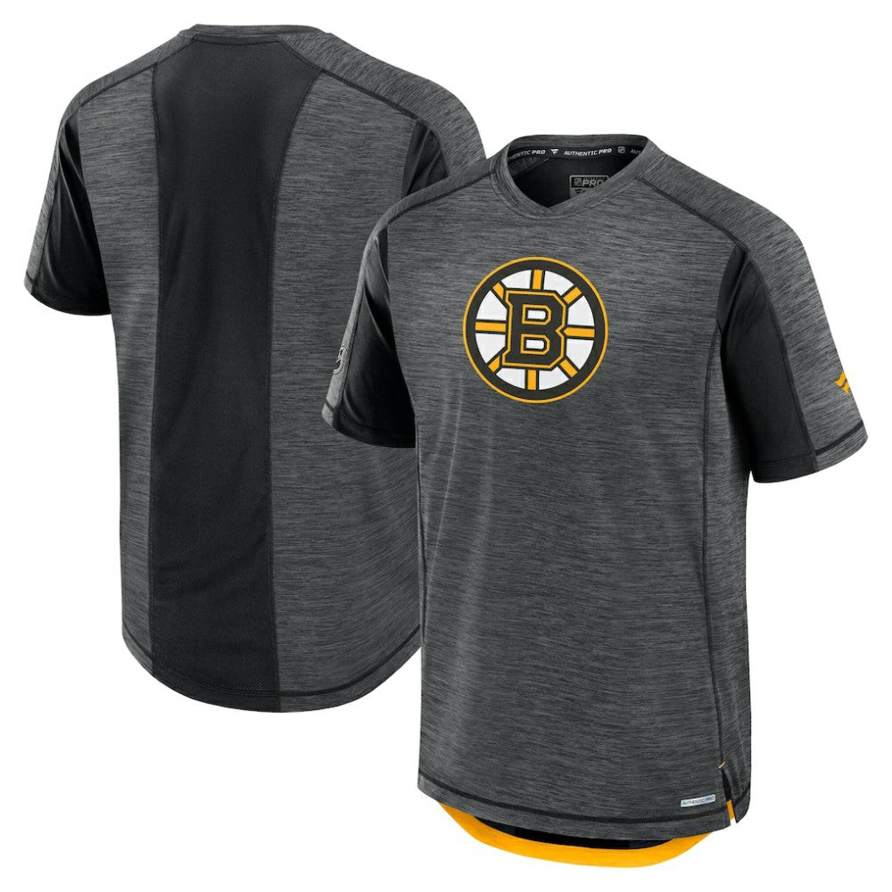 NHL Boston Bruins Fanatics Authentic Pro Rink Tech T-Shirt