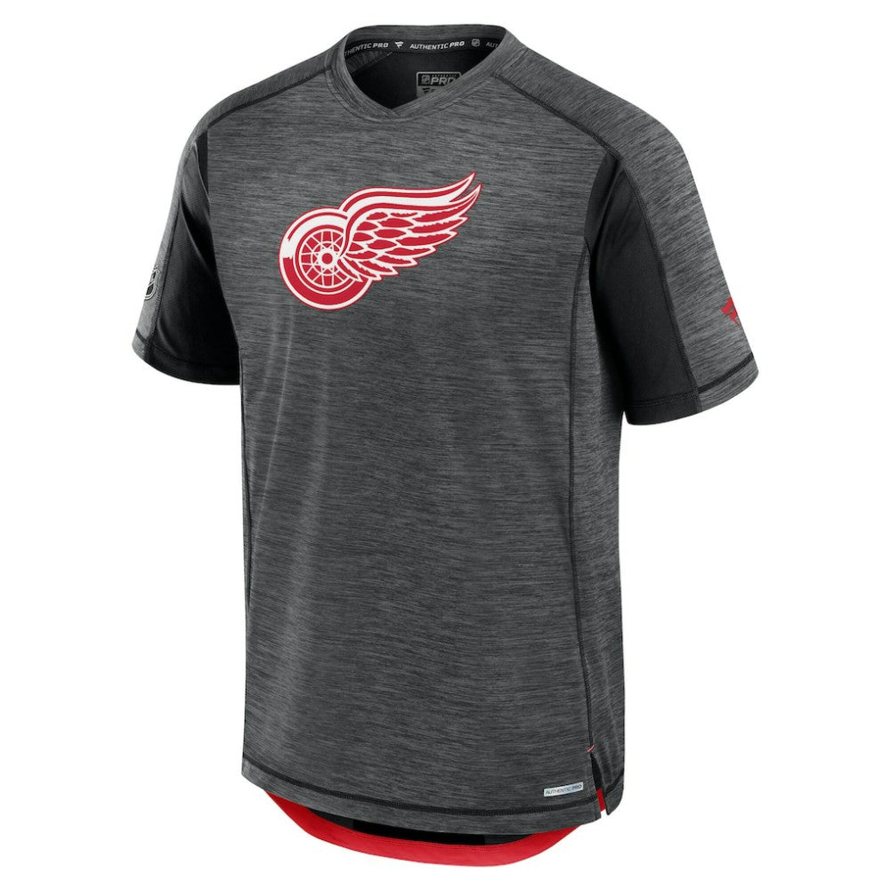 NHL Detroit Red Wings Fanatics Authentic Pro Rink Tech T-Shirt