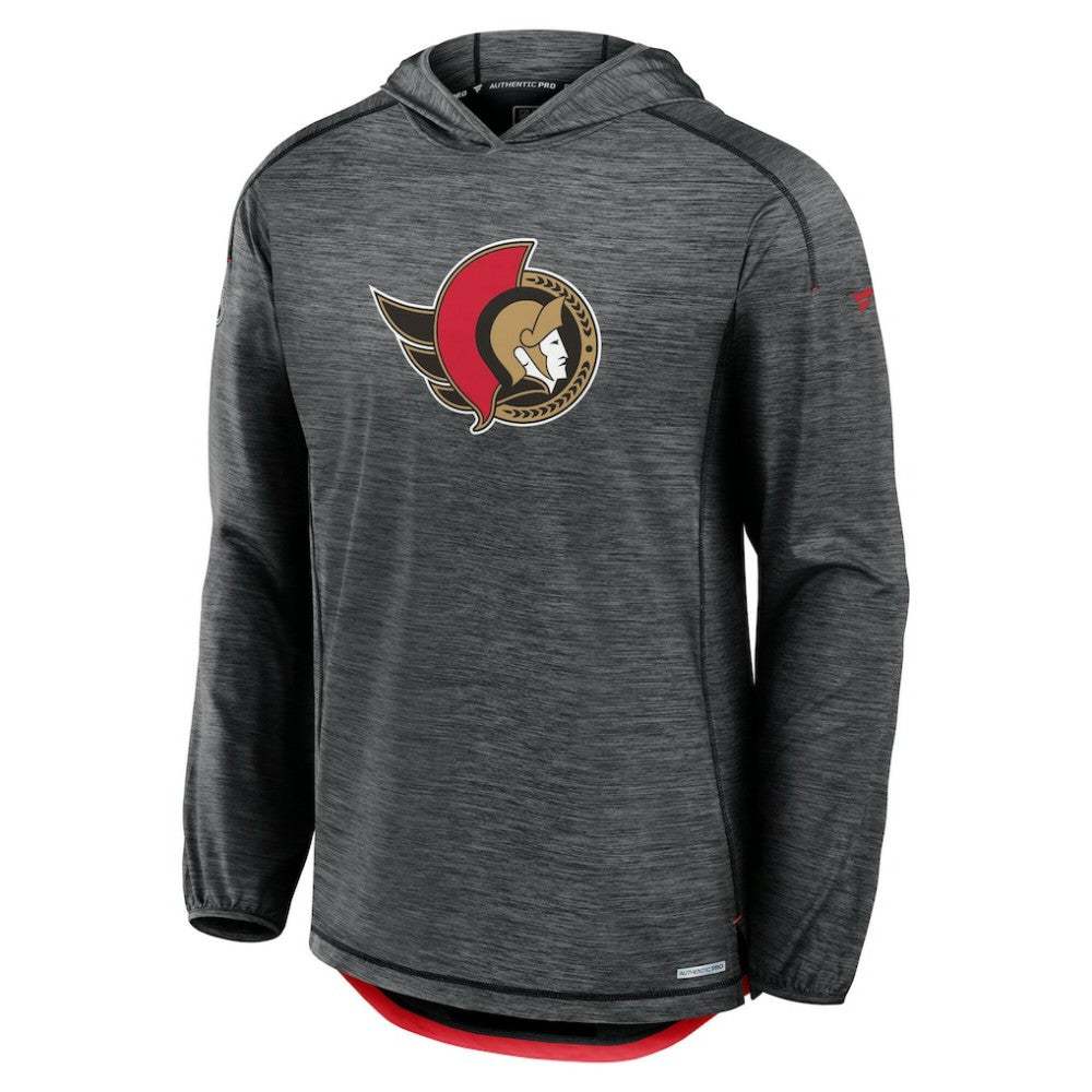 NHL Ottawa Senators Fanatics Authentic Pro Rink Lightweight Pullover Hoodie