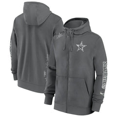 Primetime Club Full-Zip Hoodie - Dallas Cowboys Hoodies