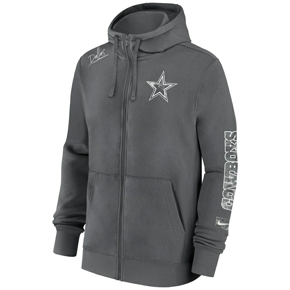 Primetime Club Full-Zip Hoodie - Dallas Cowboys Hoodies