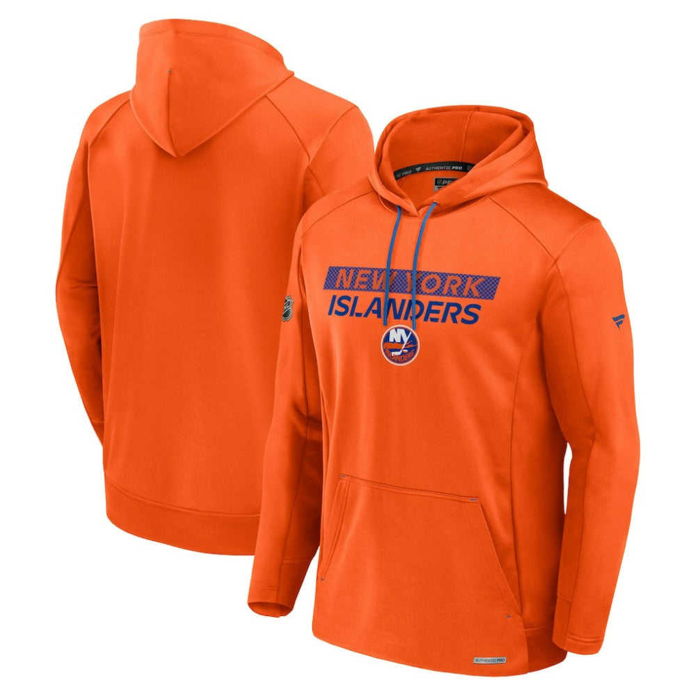 NHL New York Islanders Fanatics Authentic Pro Rink Fleece Pullover Hoodie
