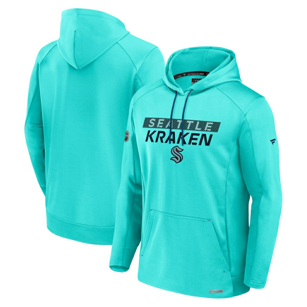 NHL Seattle Kraken Fanatics Authentic Pro Rink Fleece Pullover Hoodie