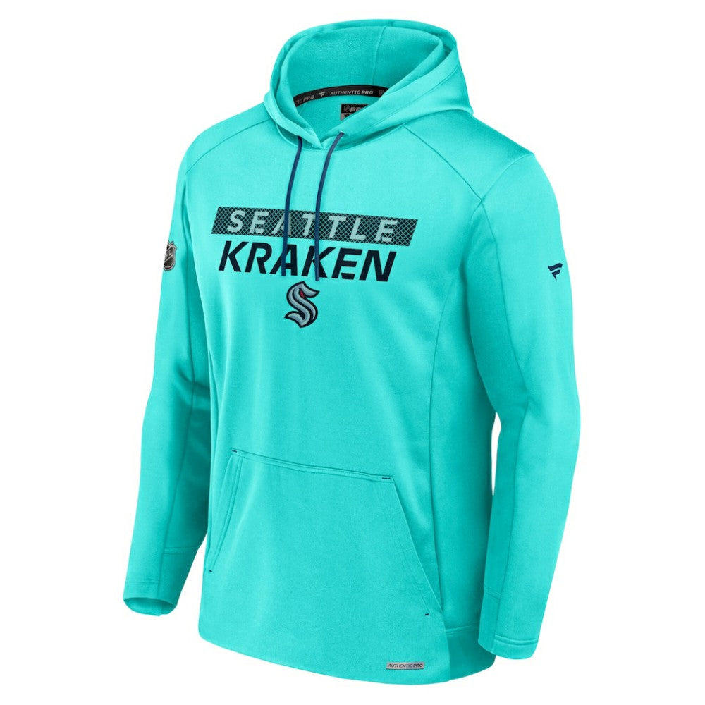 NHL Seattle Kraken Fanatics Authentic Pro Rink Fleece Pullover Hoodie