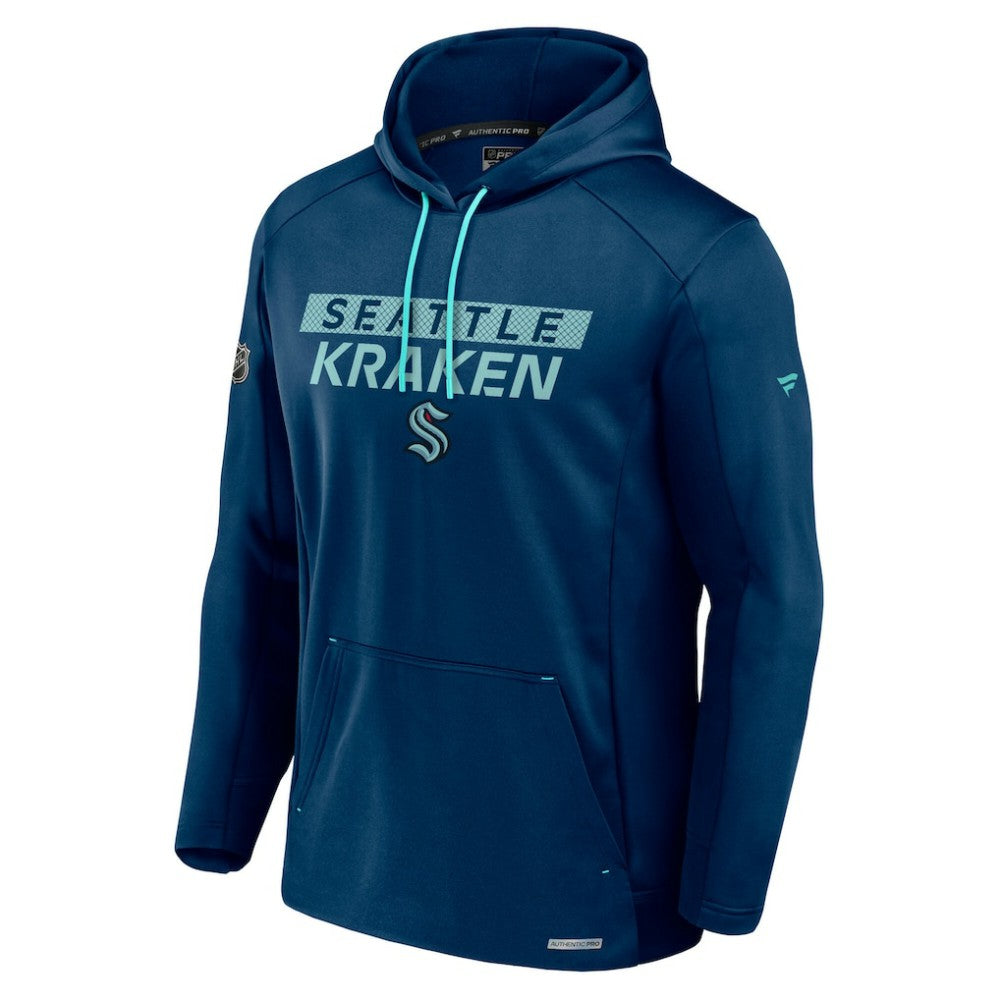 NHL Seattle Kraken Fanatics Authentic Pro Rink Fleece Pullover Hoodie