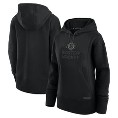 NHL Boston Bruins Fanatics Women's Authentic Pro Road Pullover Hoodie