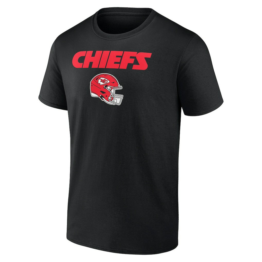 Travis Kelce  Team Wordmark Player Name & Number T-Shirt - Kansas City Chiefs T-shirts
