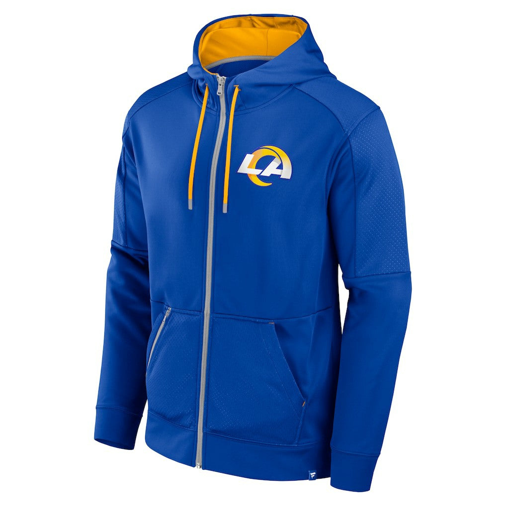Defender Full-Zip Hoodie - Los Angeles Rams Hoodies