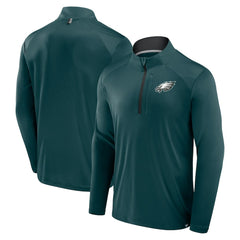 Defender Long Sleeve Quarter-Zip Jacket - Philadelphia Eagles Jackets