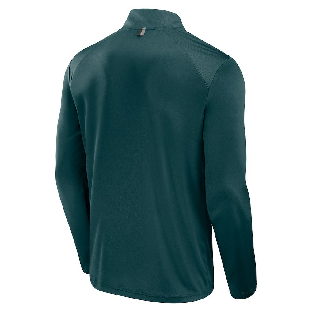Defender Long Sleeve Quarter-Zip Jacket - Philadelphia Eagles Jackets