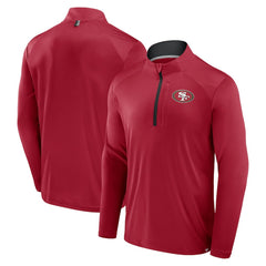 Defender Long Sleeve Quarter-Zip Jacket - San Francisco 49ers Jackets