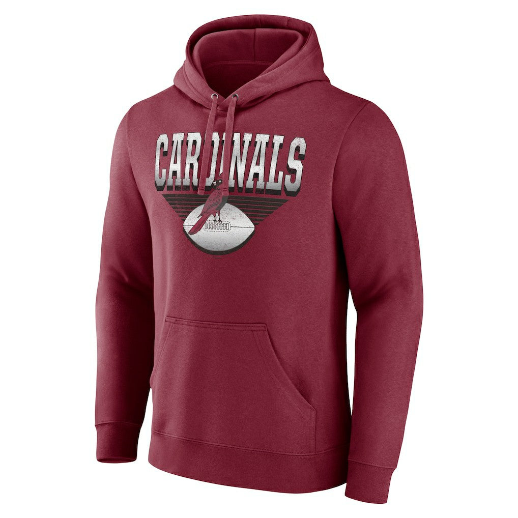 Geometric Chrome Pullover Hoodie - Arizona Cardinals Hoodies
