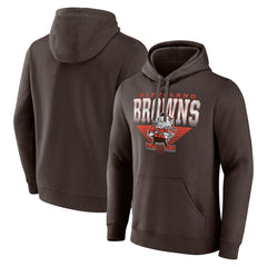 Geometric Chrome Pullover Hoodie - Cleveland Browns Hoodies