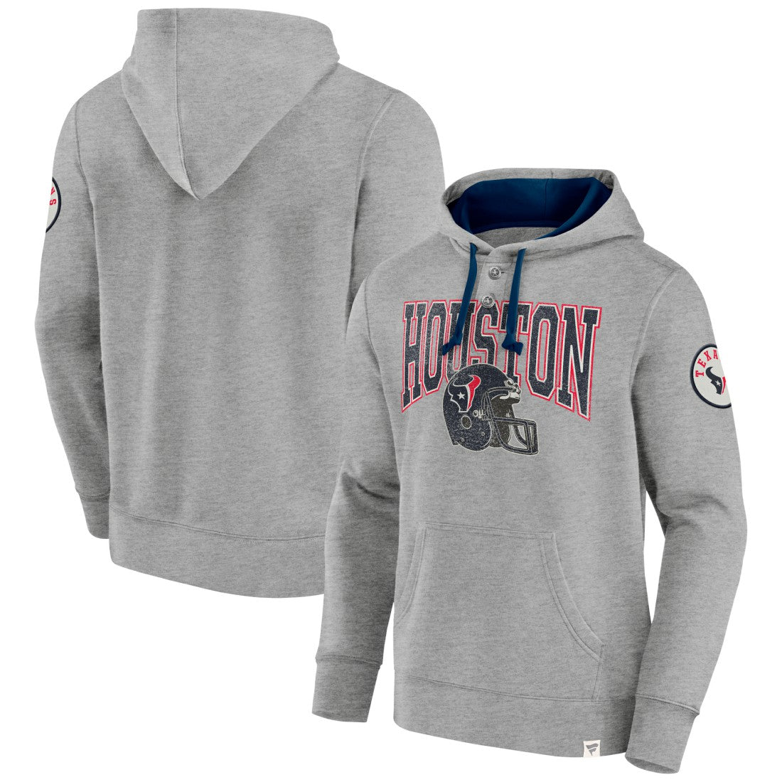 Label Maker Pullover Hoodie - Houston Texans Hoodies