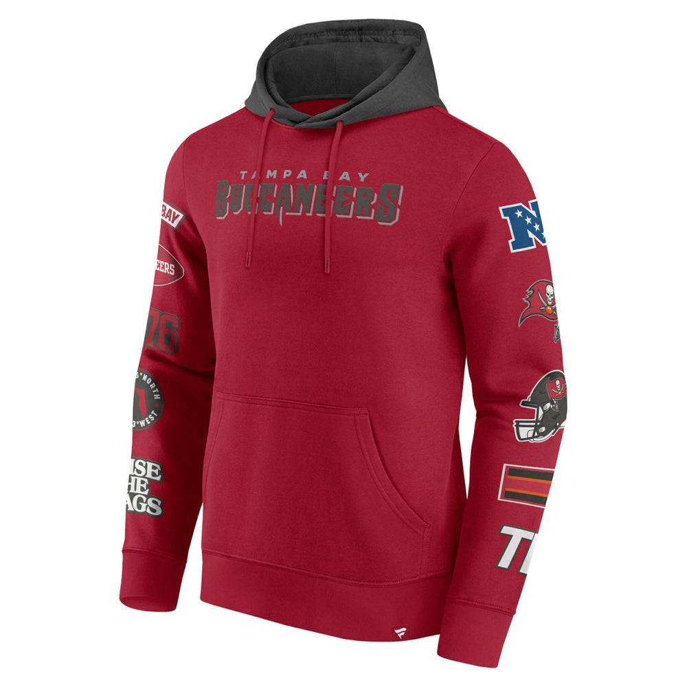 Patched Out Pullover Hoodie - Tampa Bay Buccaneers Hoodies