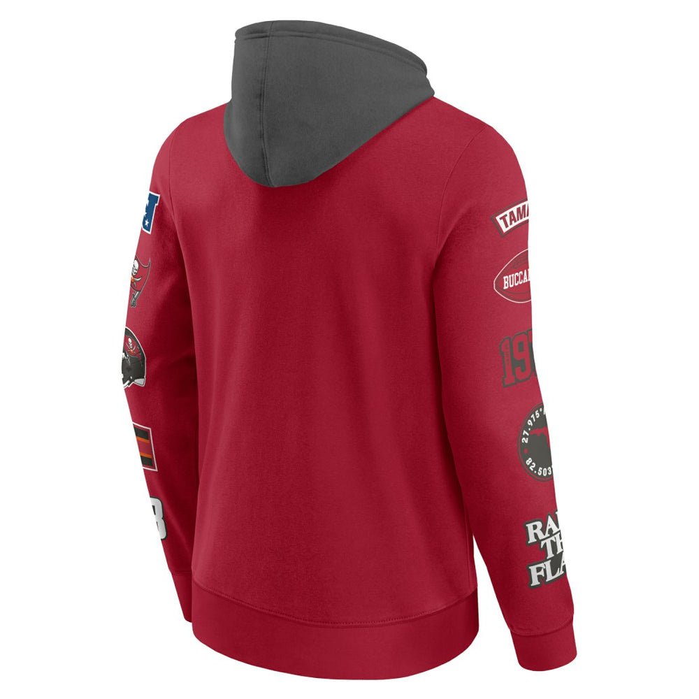 Patched Out Pullover Hoodie - Tampa Bay Buccaneers Hoodies