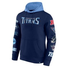 Patched Out Pullover Hoodie - Tennessee Titans Hoodies
