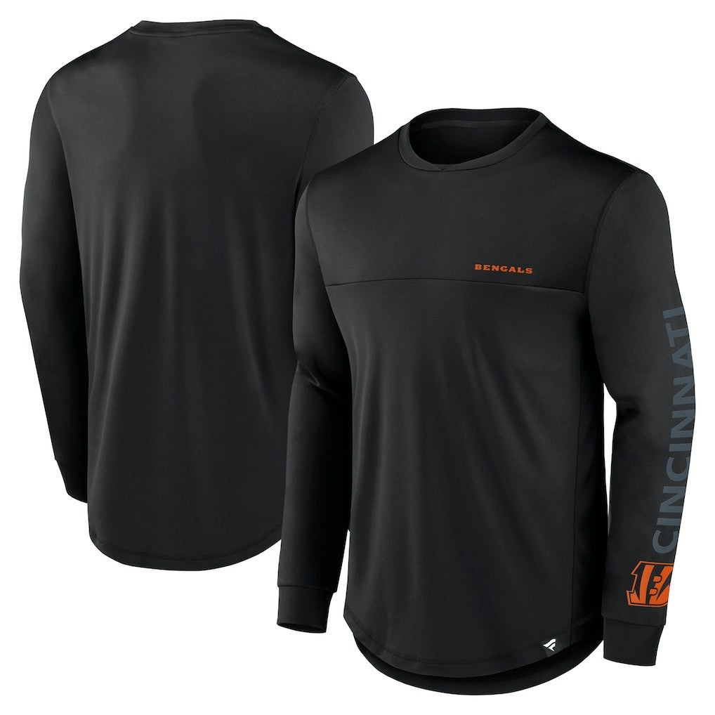Blackout Long Sleeve T-Shirt - Cincinnati Bengals T-shirts