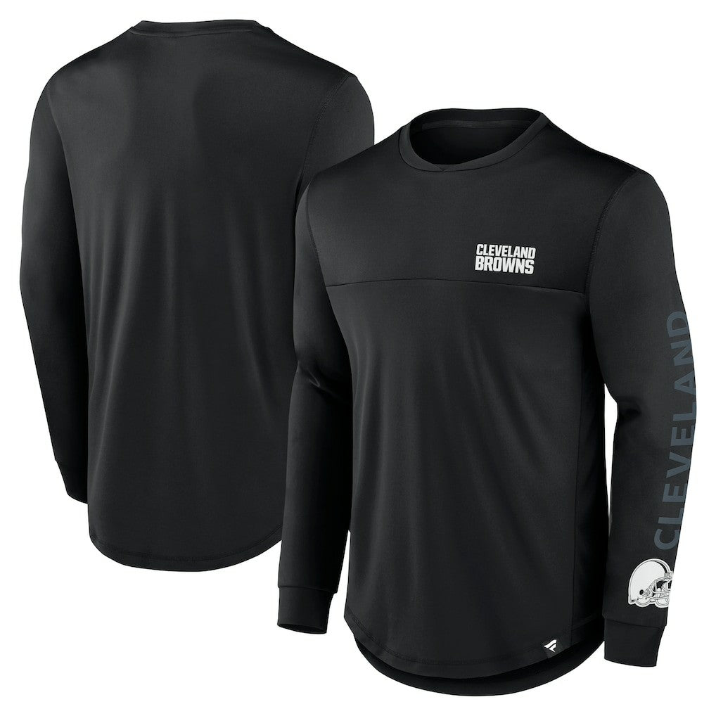 Blackout Long Sleeve T-Shirt - Cleveland Browns T-shirts